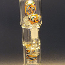 Load image into Gallery viewer, Custom Worked Fire/Ice DiffyCap to Cirq Perc Stemless